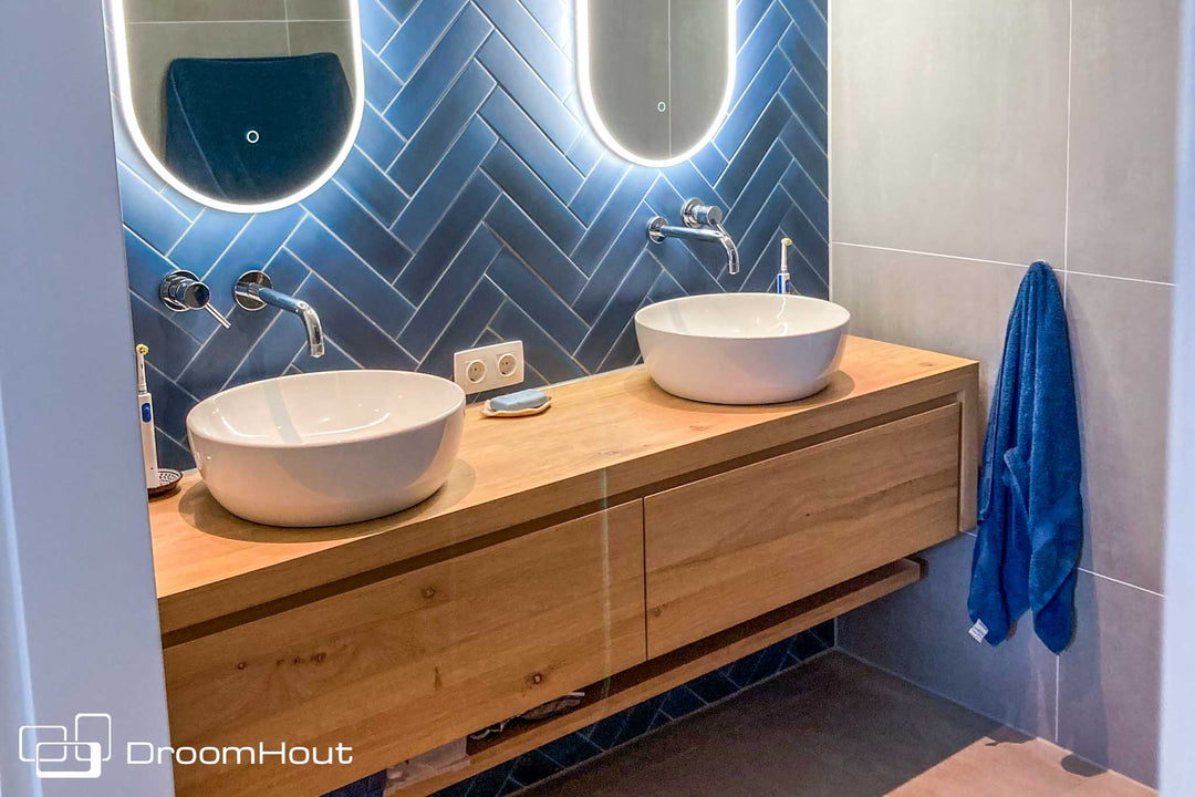 Das neue Badezimmer von Monique und René