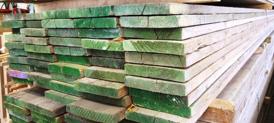 Fifty Shades of Grey – Alte Gerüstbohlen!