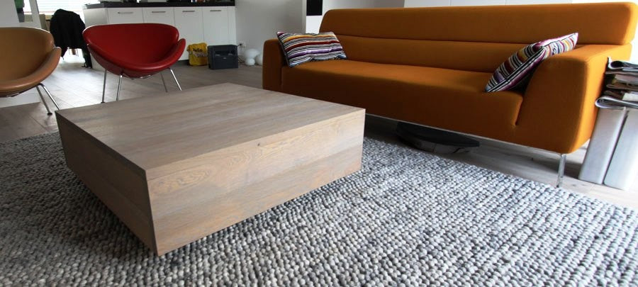 Trendy salontafel Cairo van massief hout