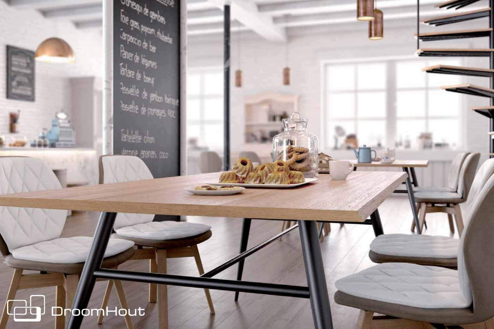 Mobitec stoel #Mood DroomHout