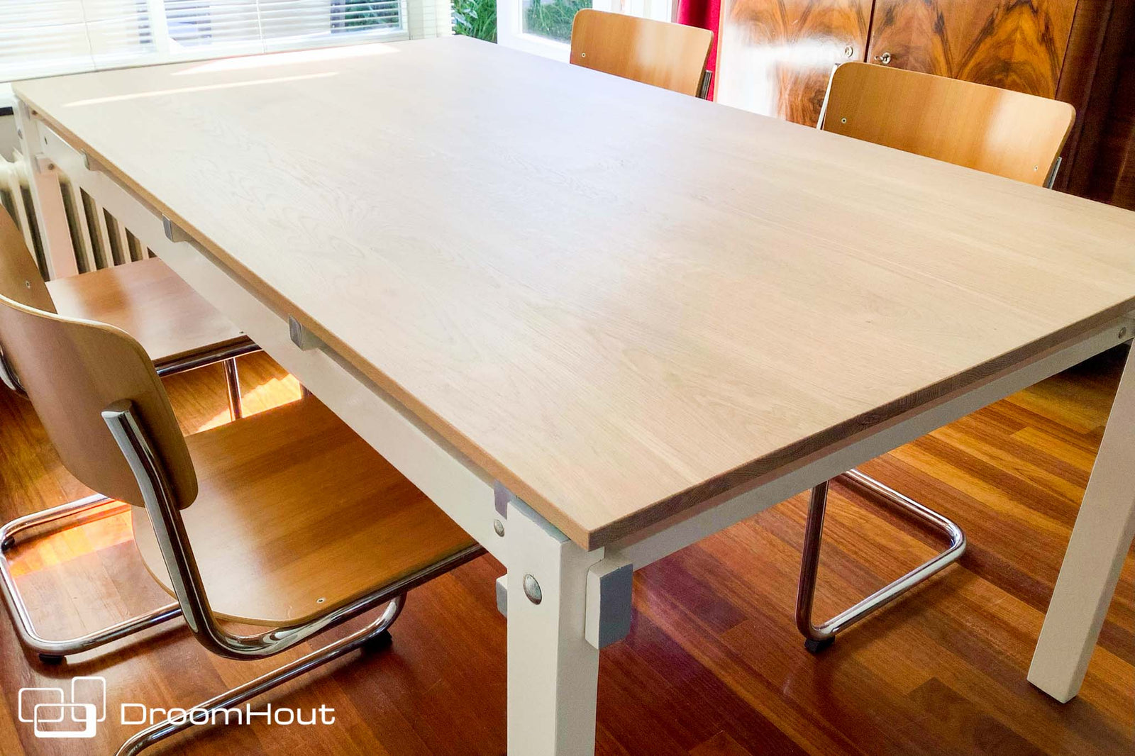 DroomHout op maat - creëer je eigen unieke tafel