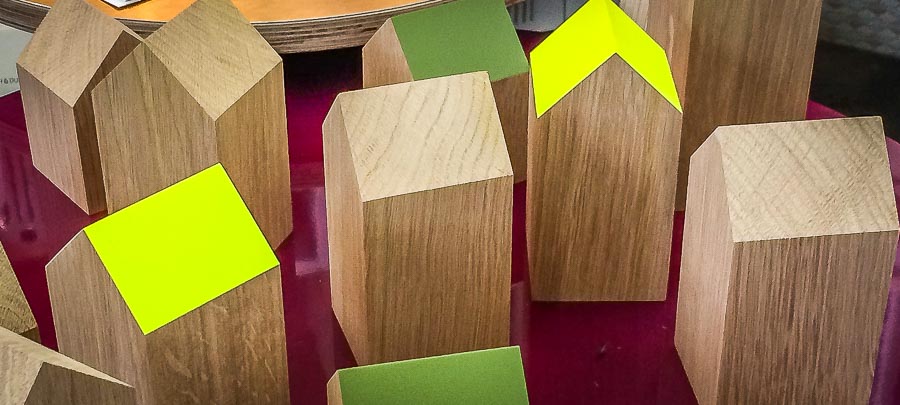 Housing fair 2014 - lots of wood and color