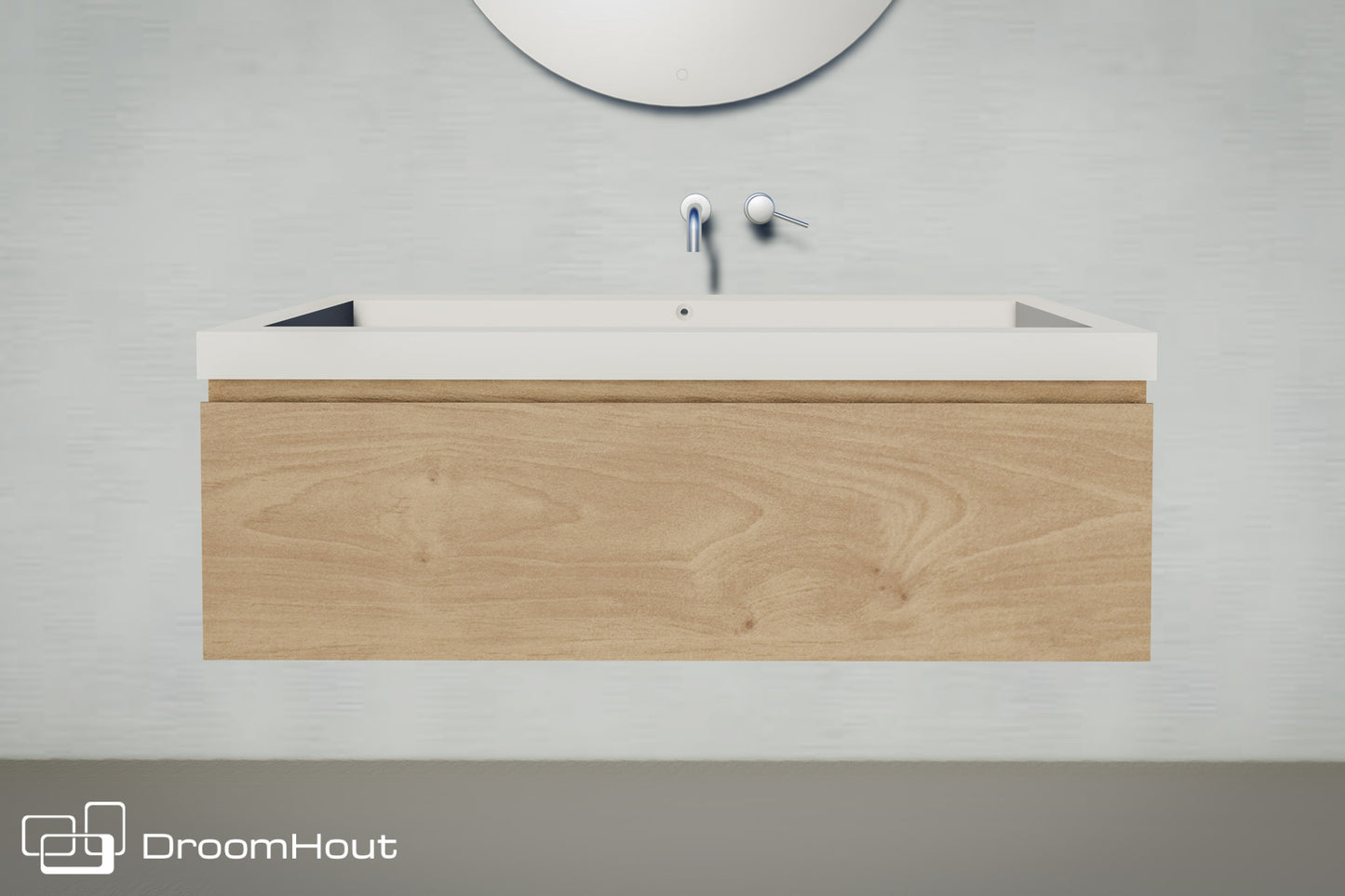 Houten badkamermeubel Aqua