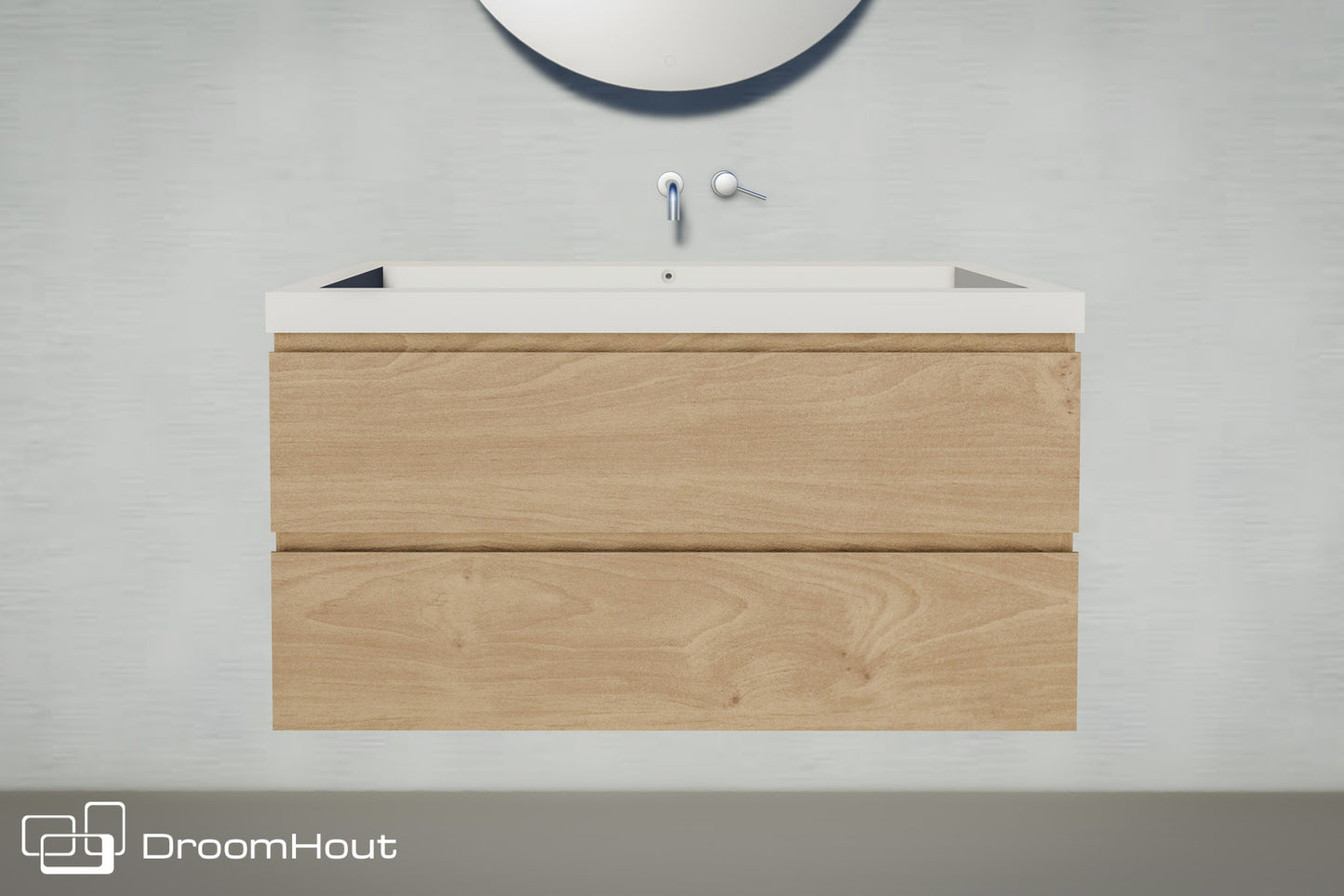 Houten badkamermeubel Wellness