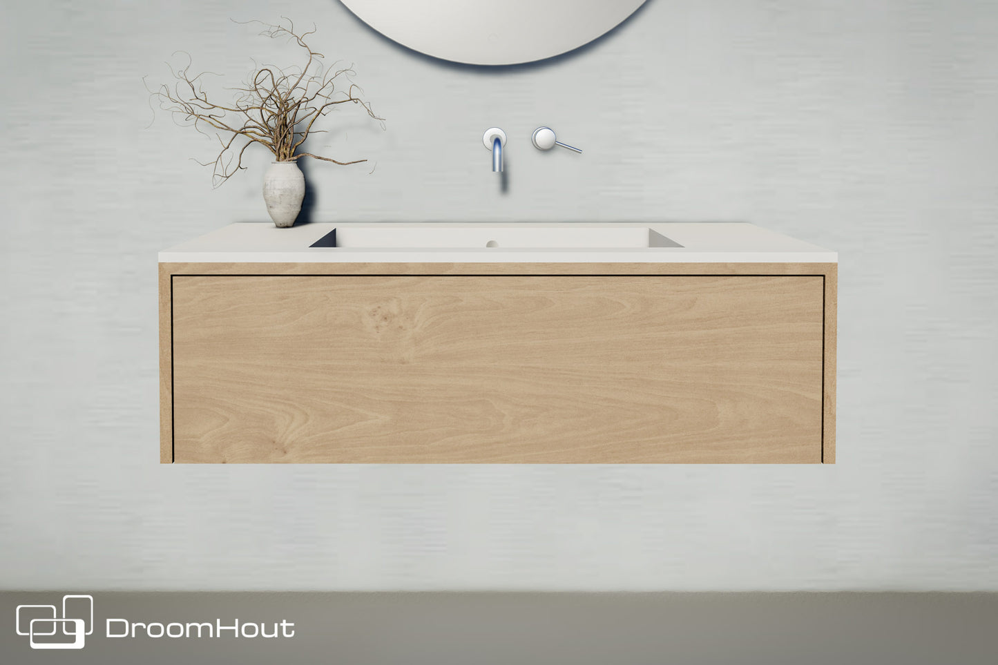 Houten badkamermeubel Spa