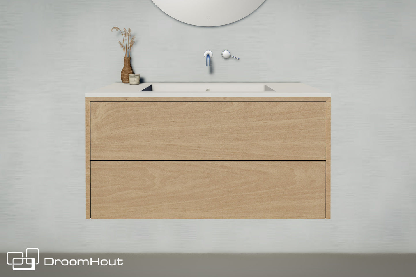 Houten badkamermeubel Breeze