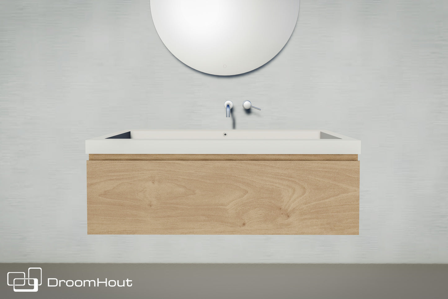 Houten badkamermeubel Aqua