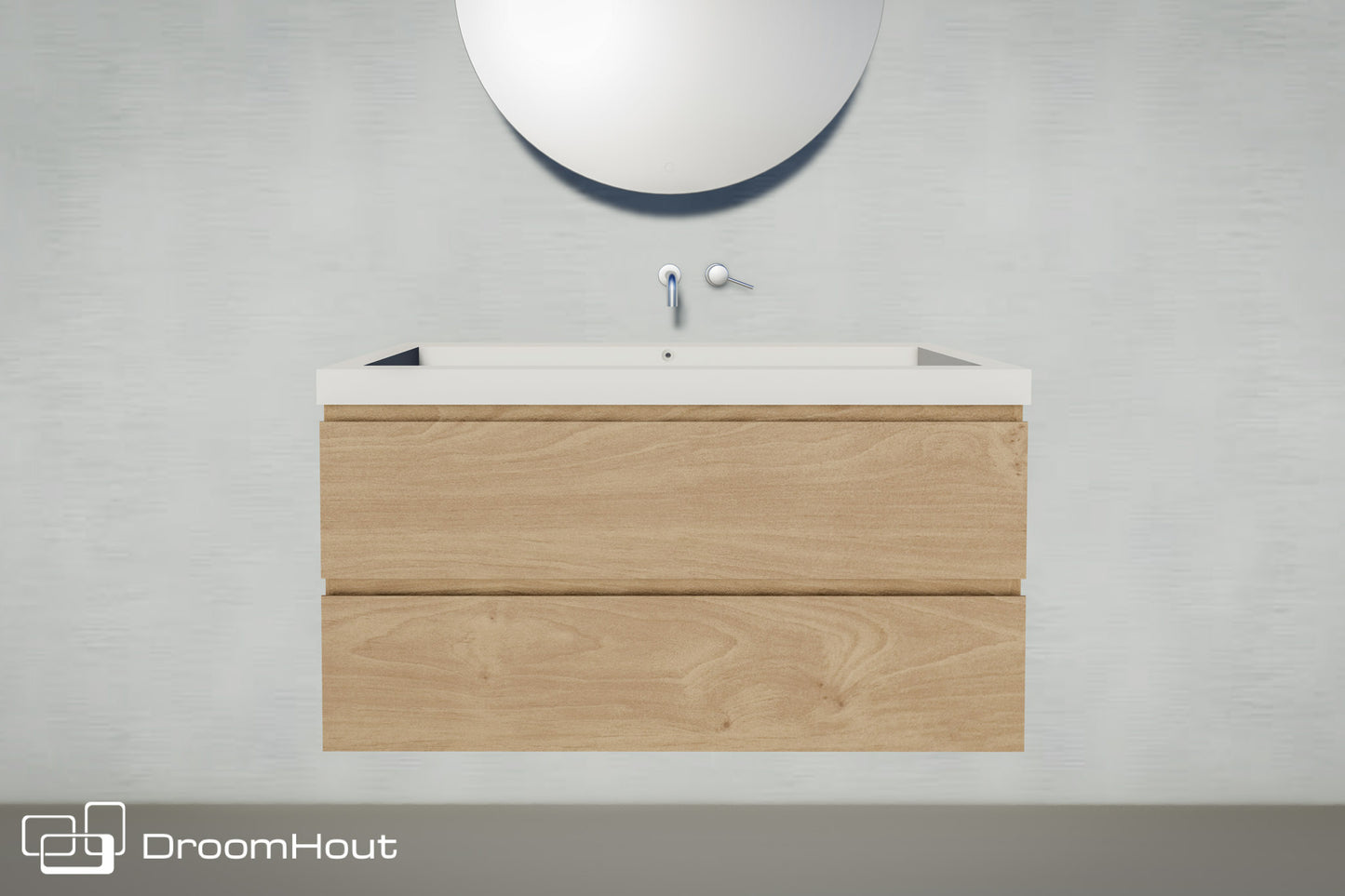 Houten badkamermeubel Wellness