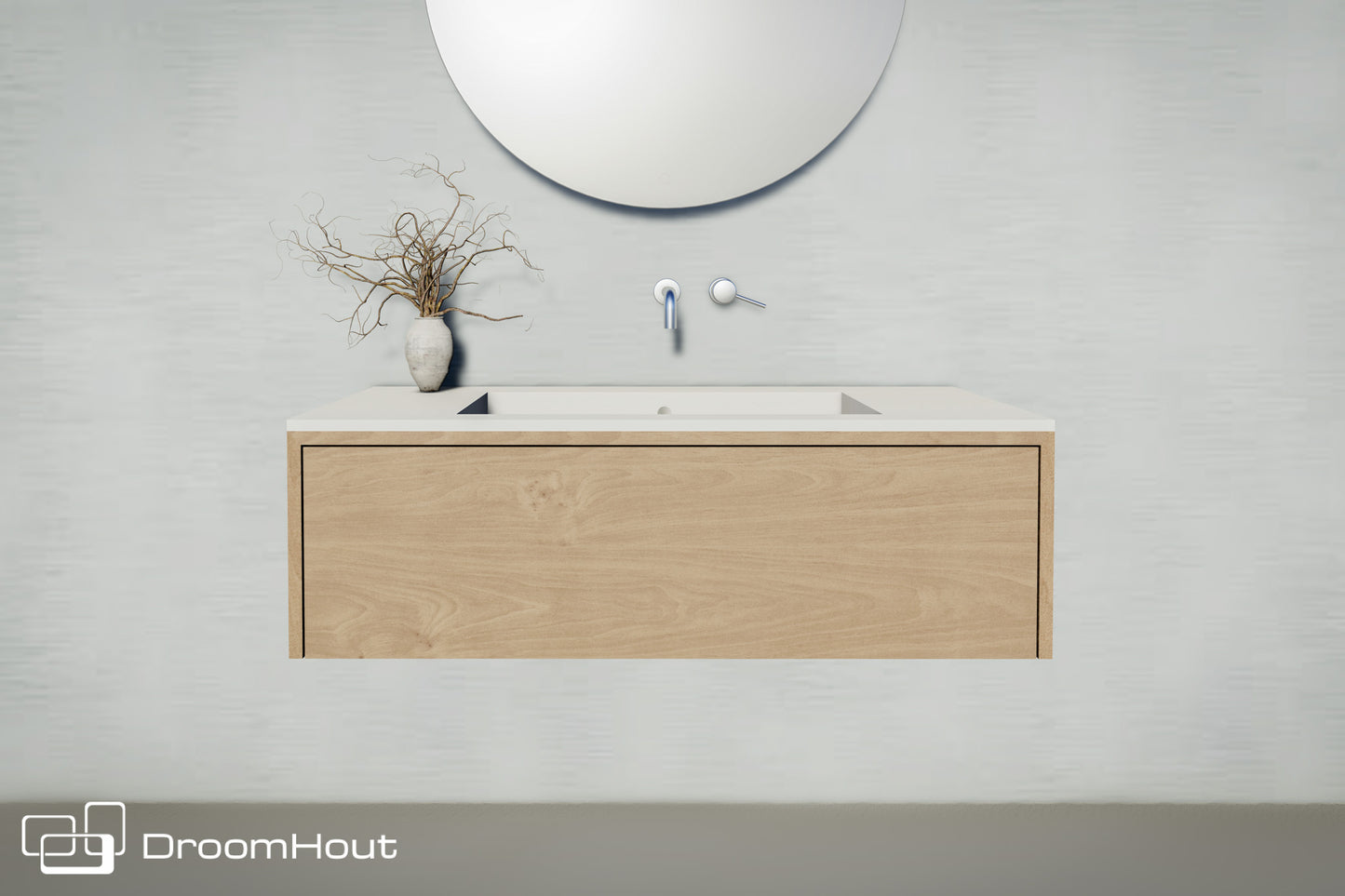Houten badkamermeubel Spa