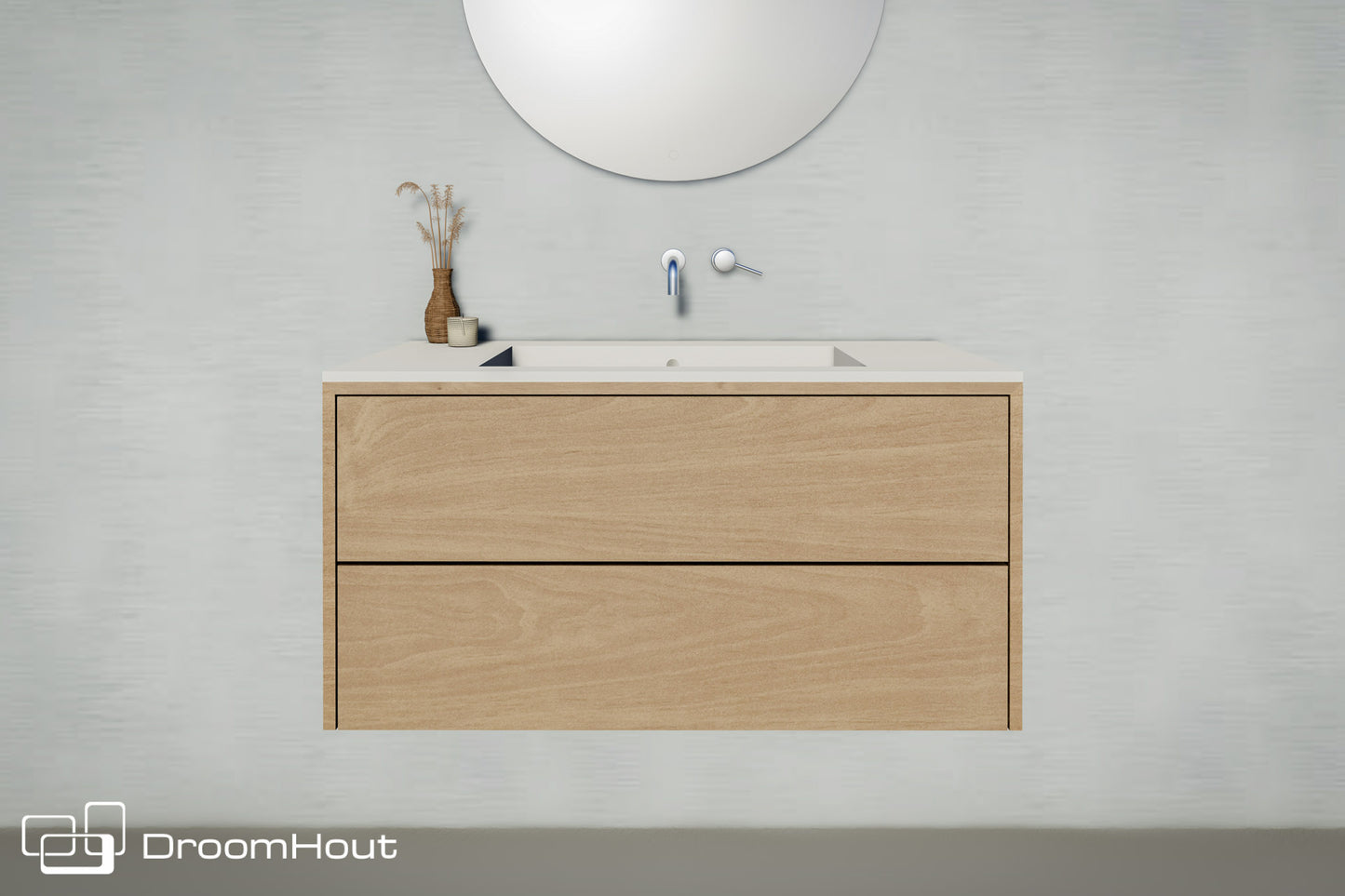 Houten badkamermeubel Breeze