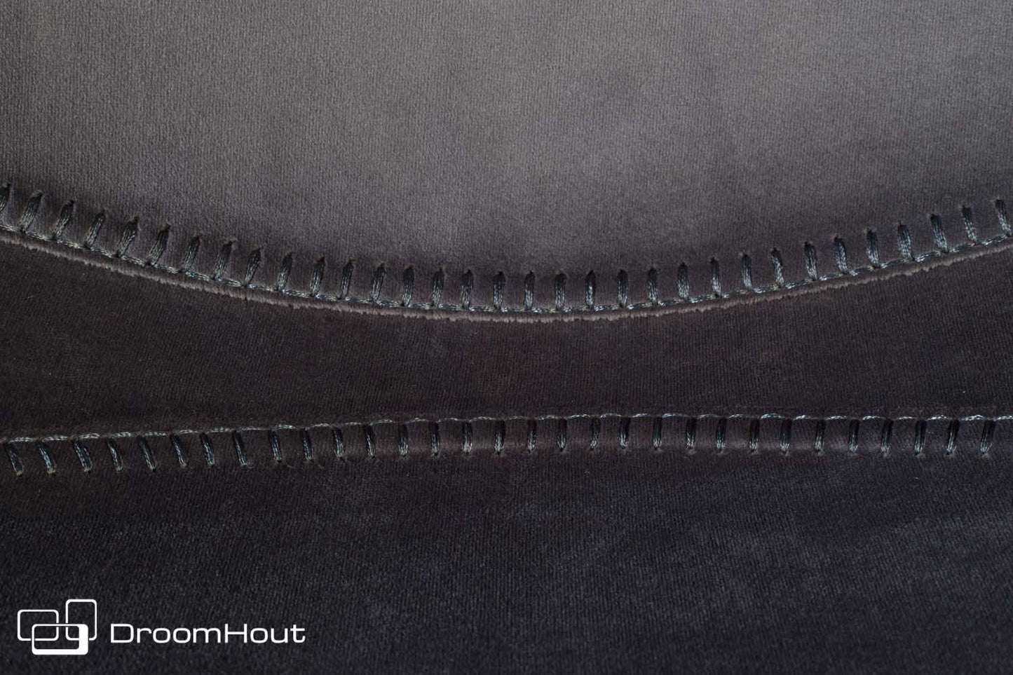 Barkruk Dutchbone Franky Velvet DroomHout
