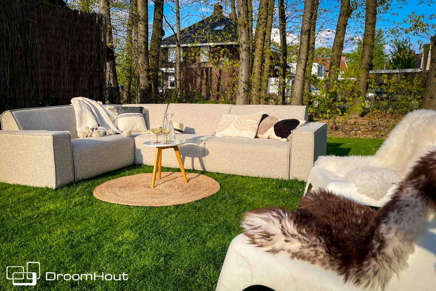 Icon loungebank Bubalou 6-zits hoek