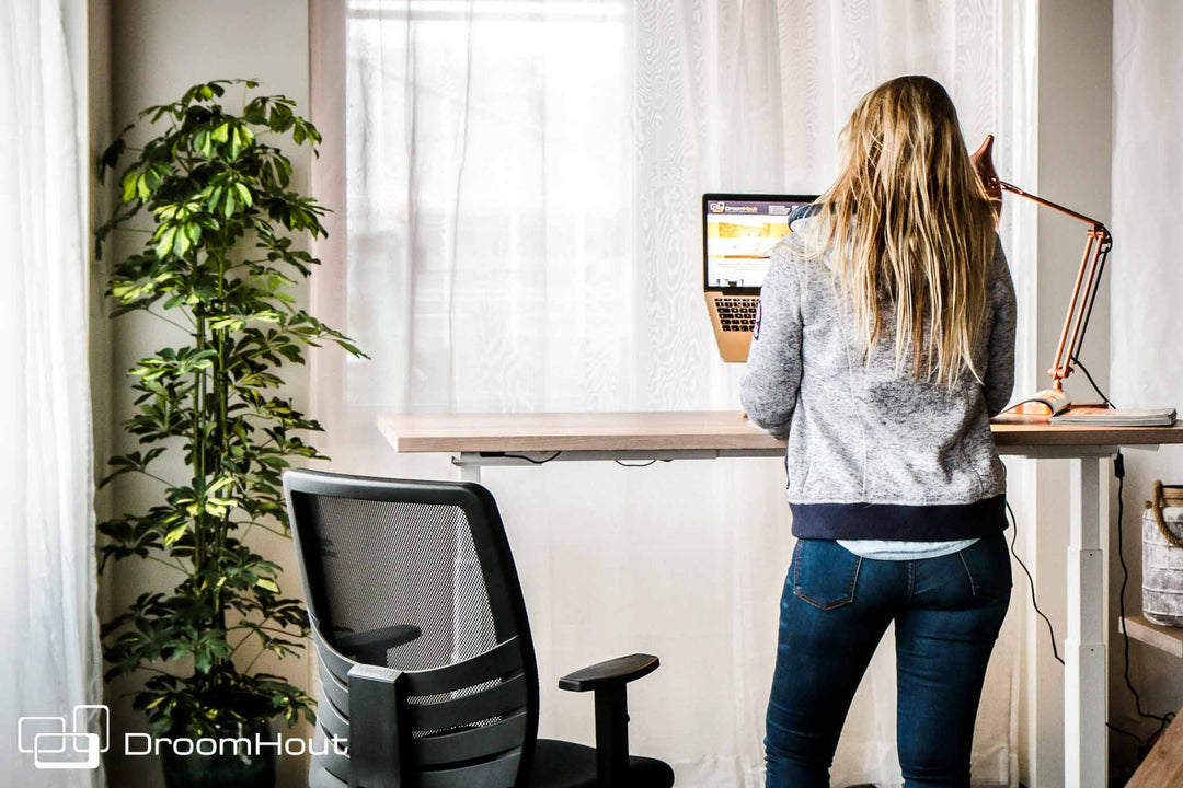 Adjustable sit-stand desk electric Manhattan