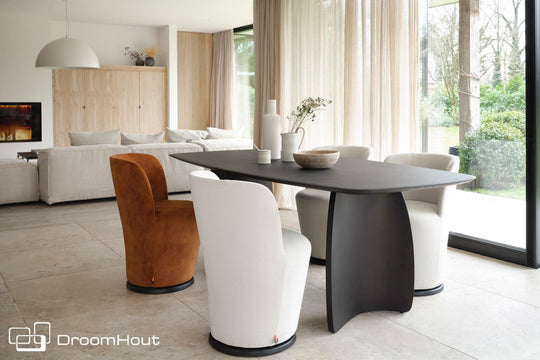 Eettafel Mobitec Dolmen Organisch