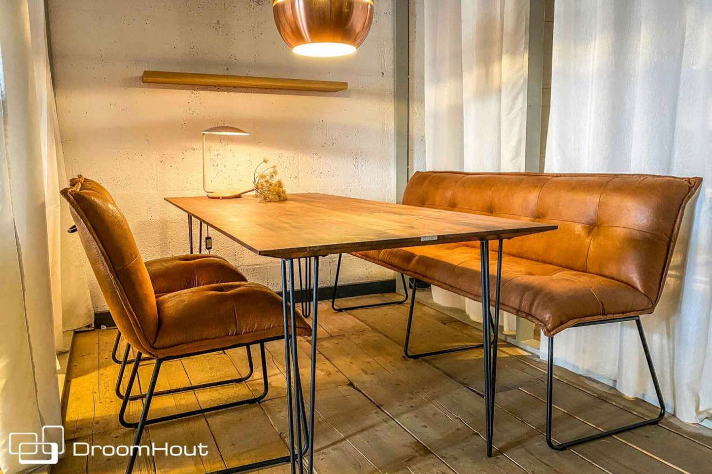 Eetkamerbank Tower Living Seda DroomHout