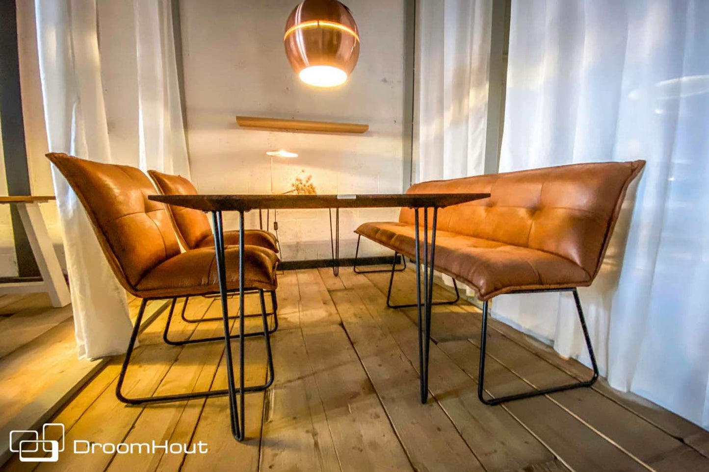 Eetkamerbank Tower Living Seda DroomHout