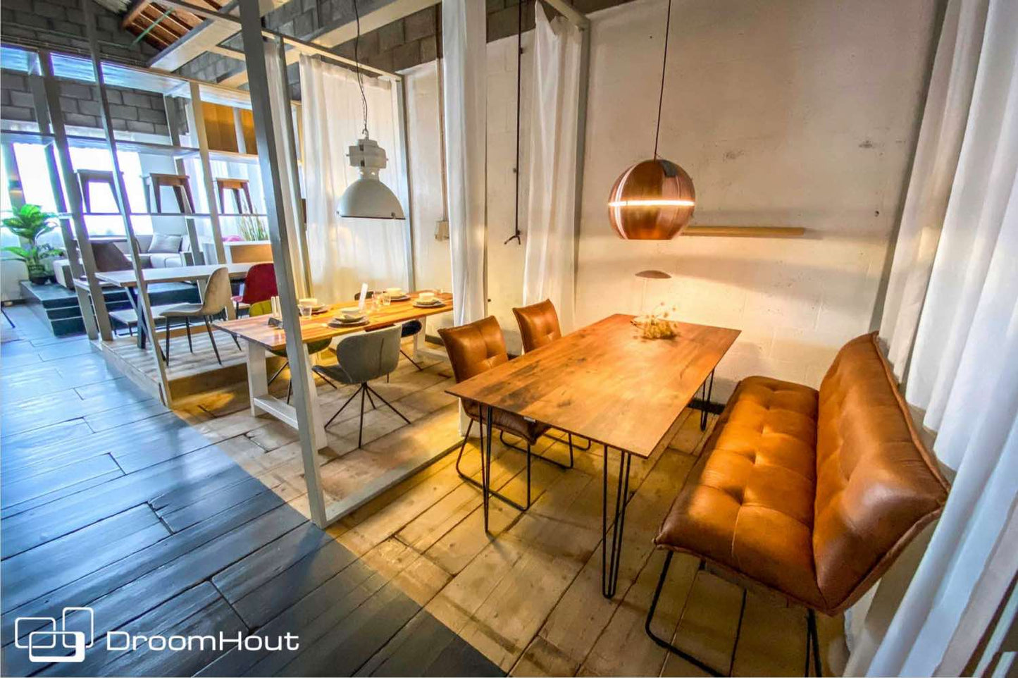 Eetkamerbank Tower Living Seda DroomHout