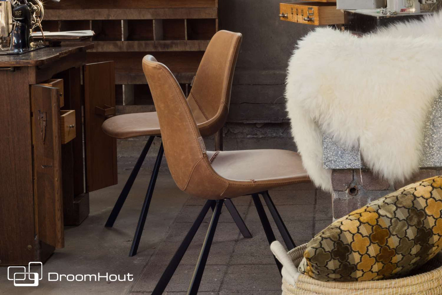 Stoel Dutchbone Franky Chair LL (per 2)