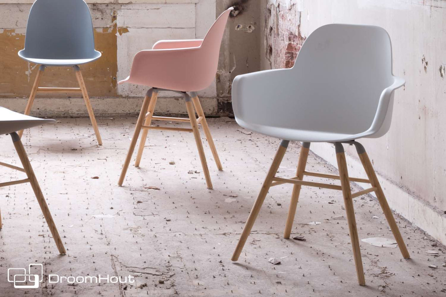 Stoel Zuiver Albert Kuip armchair (per 2)