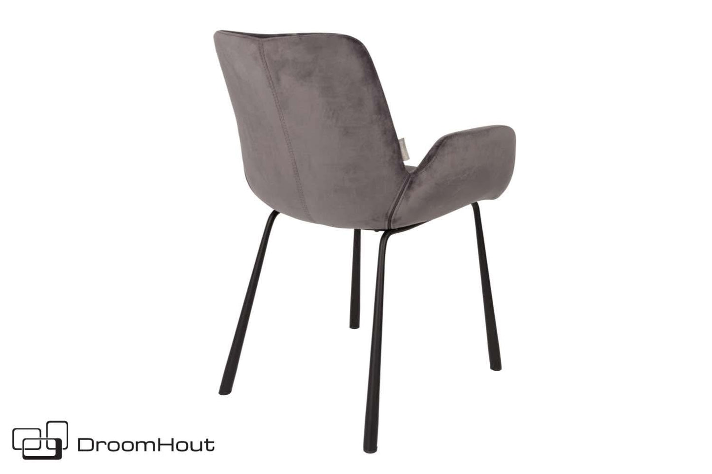 Stoel Zuiver Brit Velvet (per 2)