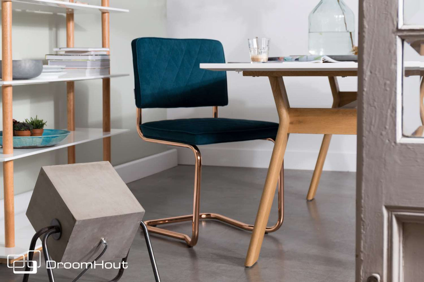 Stoel Zuiver Diamond Kink (per 2)