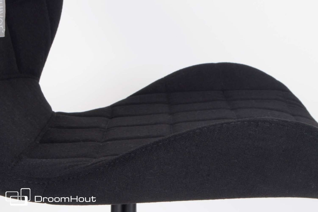 Chair Zuiver OMG - showroom model - set of 2 - green and black