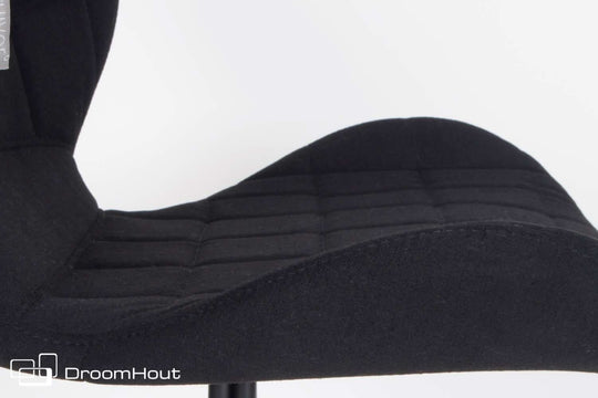 Chair Zuiver OMG - showroom model - set of 2 - green and black