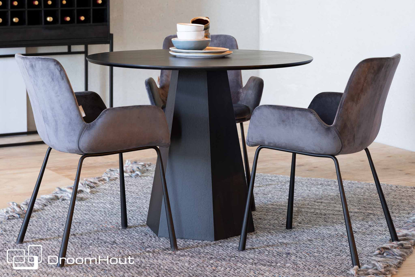 Ronde eettafel Zuiver Pilar