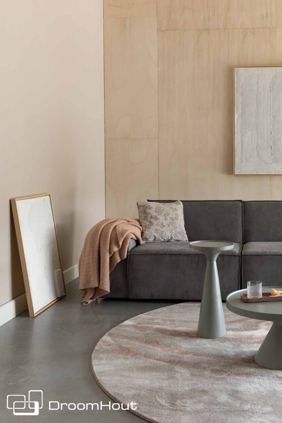 Vloerkleed Zuiver Solar rond