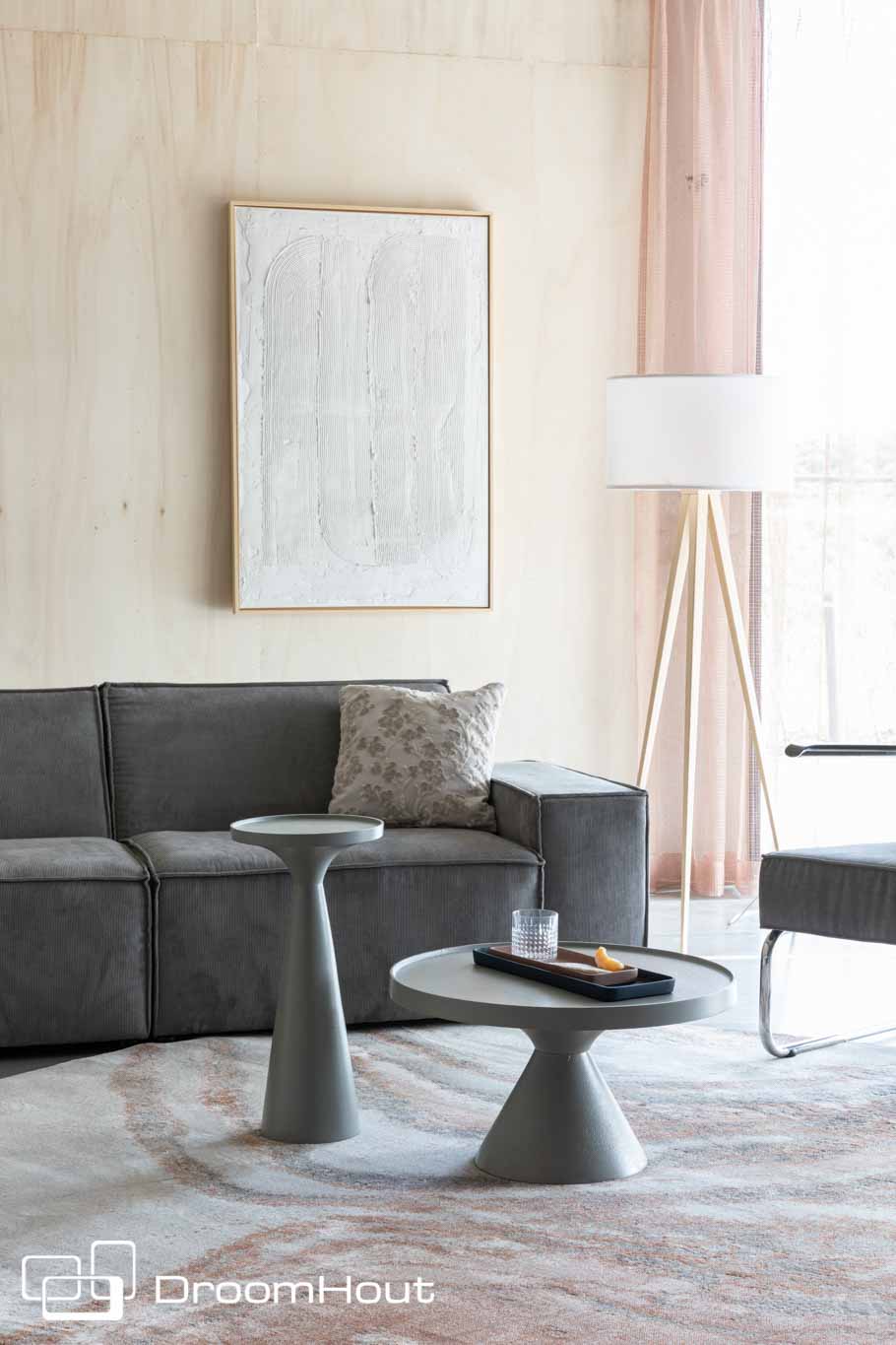 Vloerkleed Zuiver Solar rond