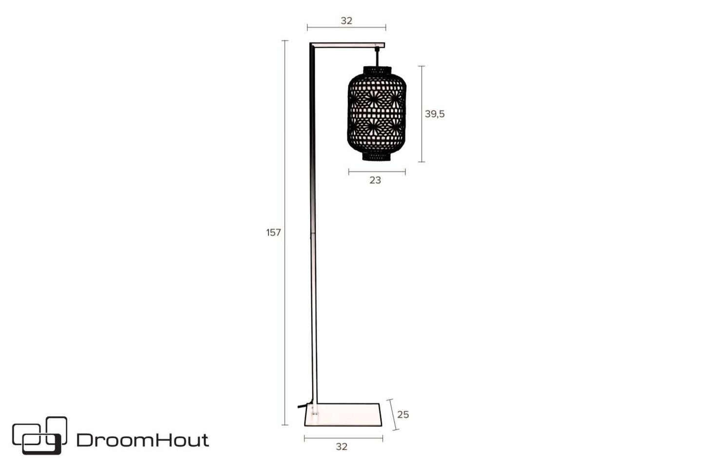 Vloerlamp Dutchbone Ming