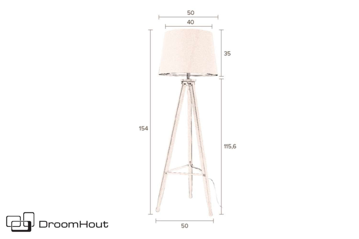 Vloerlamp Dutchbone Rif