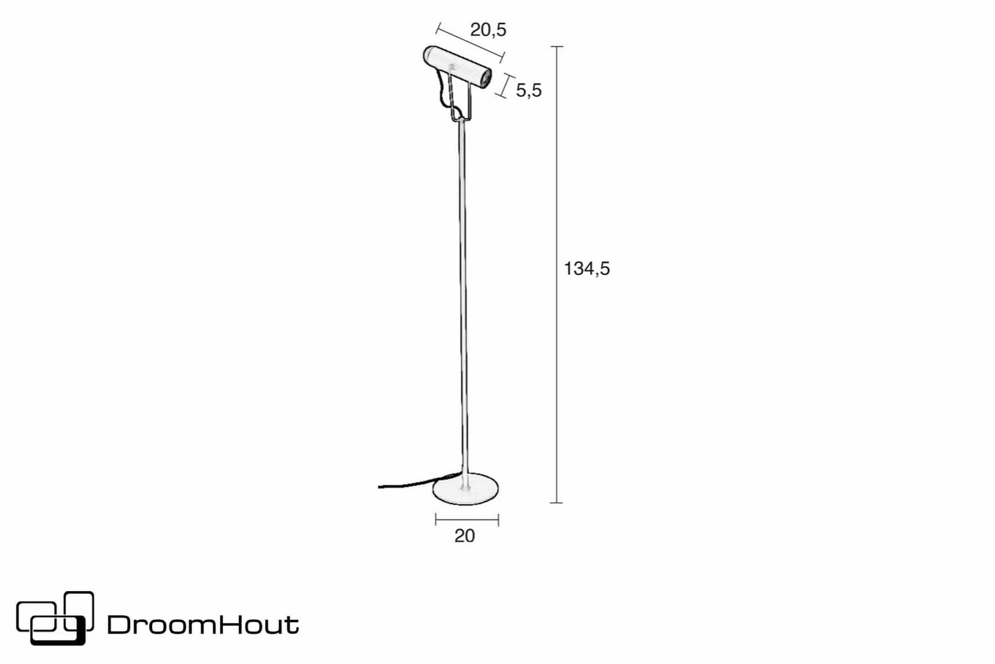 Vloerlamp Zuiver Marlon