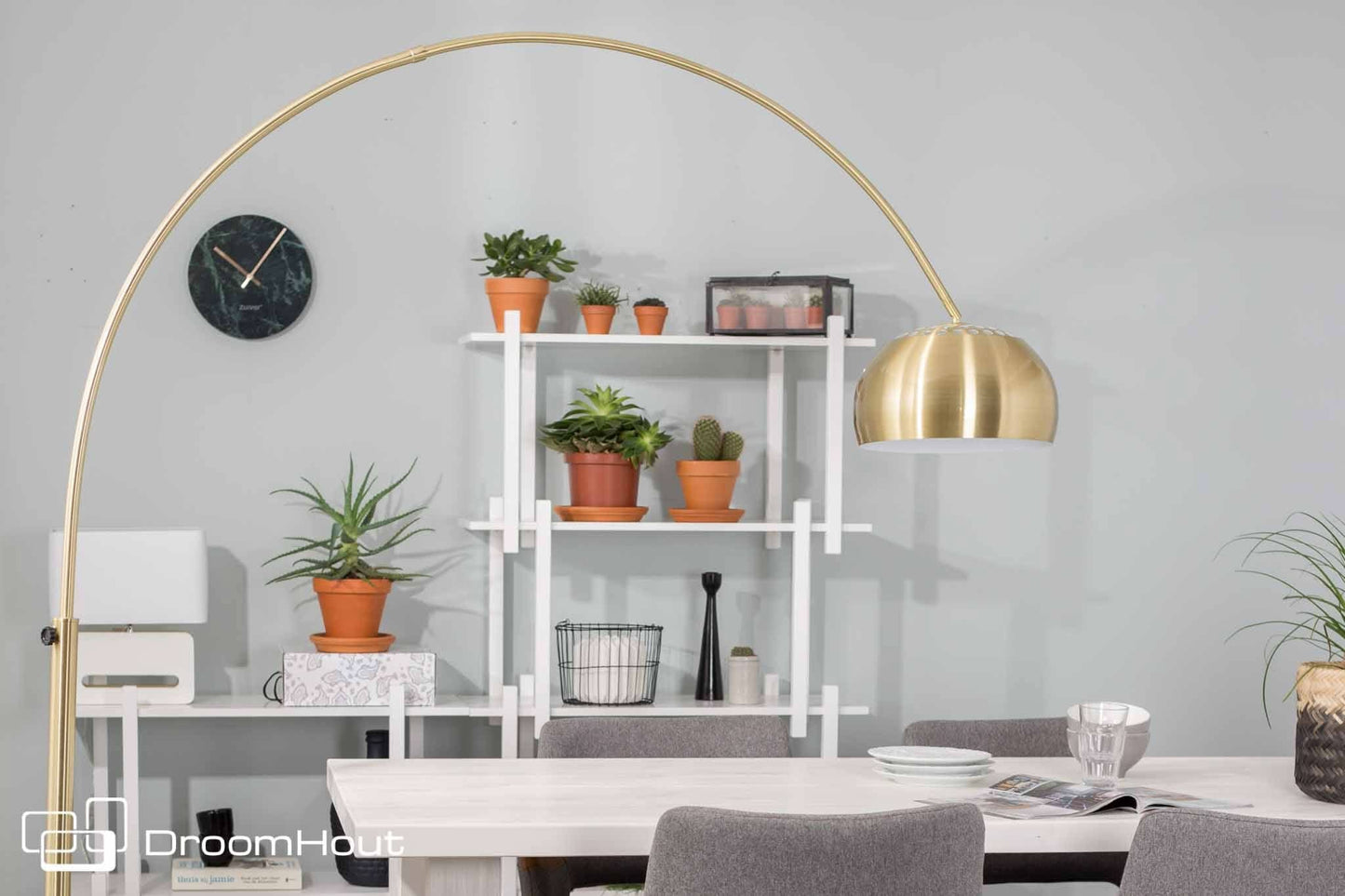 Vloerlamp Zuiver Metal Bow