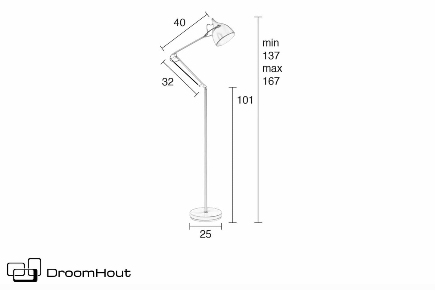 Vloerlamp Zuiver Reader