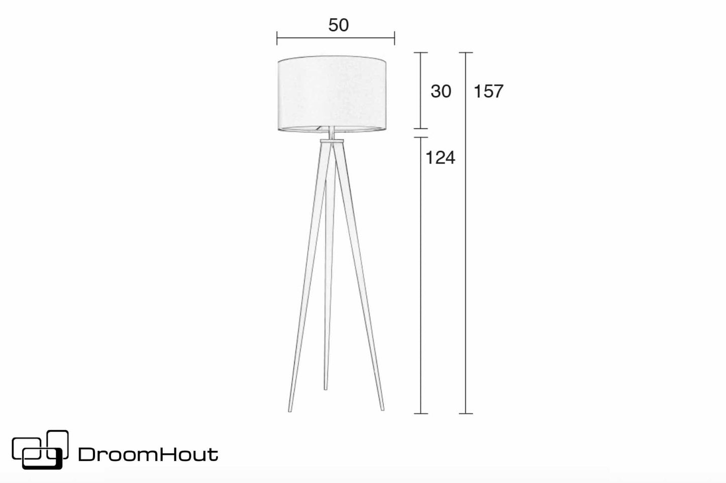 Vloerlamp Zuiver Tripod