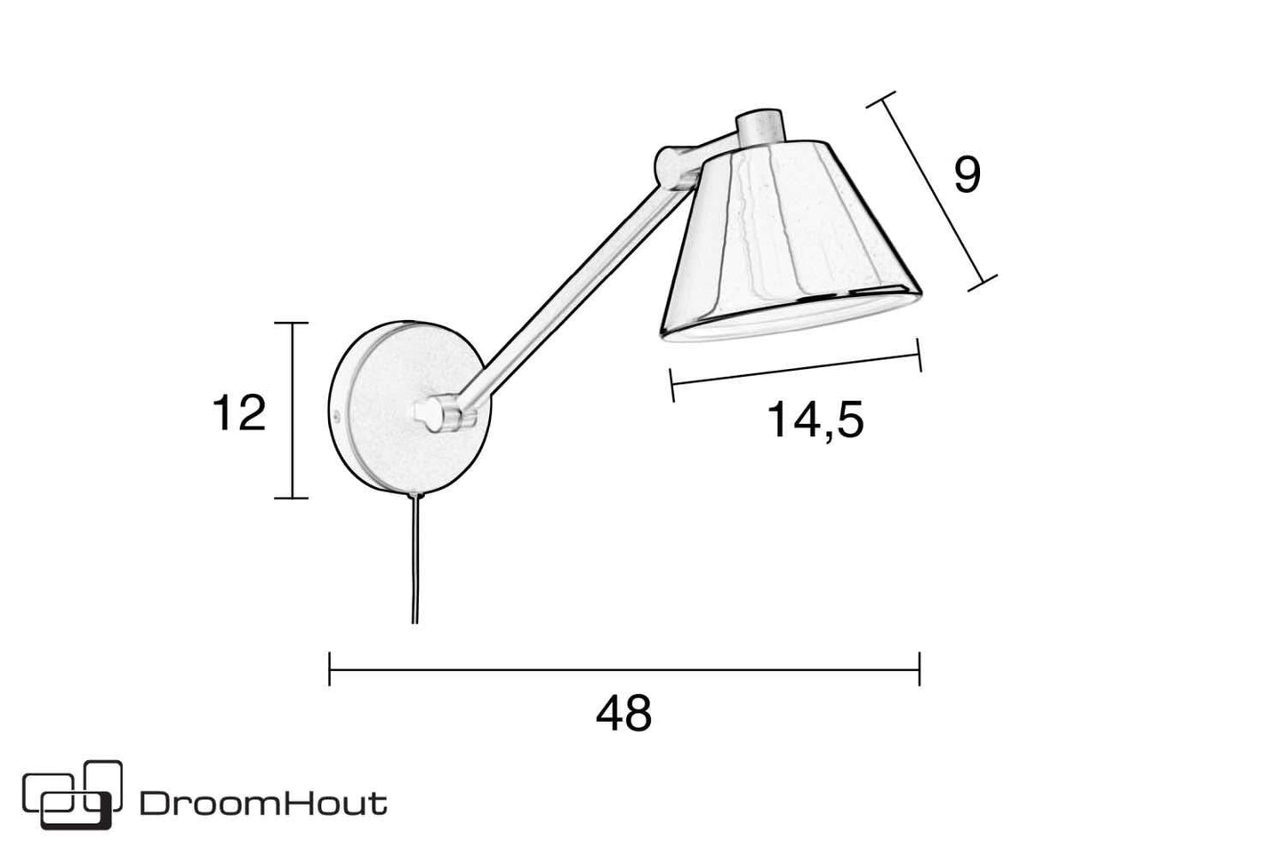 Wandlamp Zuiver Lub