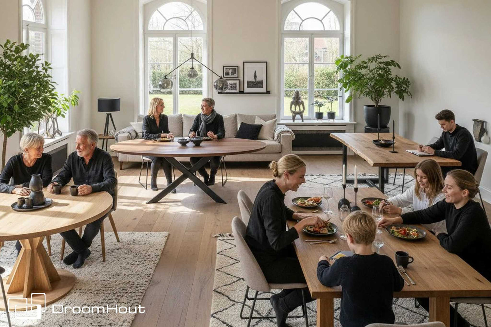 7 Inspirerende voorbeelden eettafels hout voor elk interieur