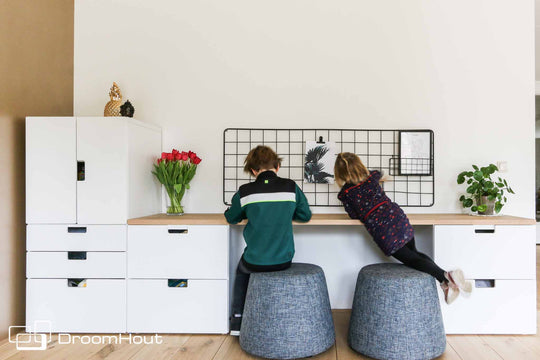 Nieuwe IKEA hack: het blad op de STUVA collectie