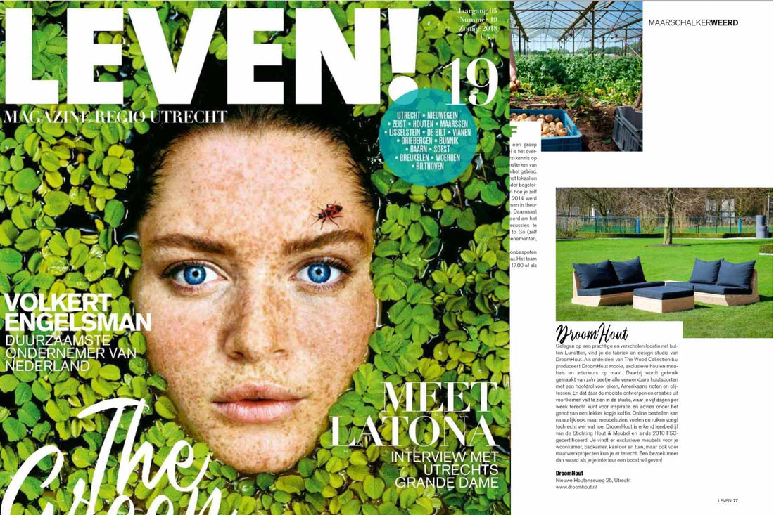 DroomHout in Leven Magazine