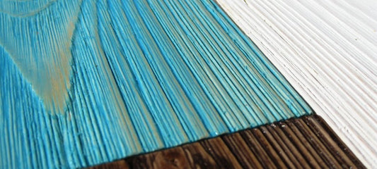 Blauw hout - de kunst van houtborstelen