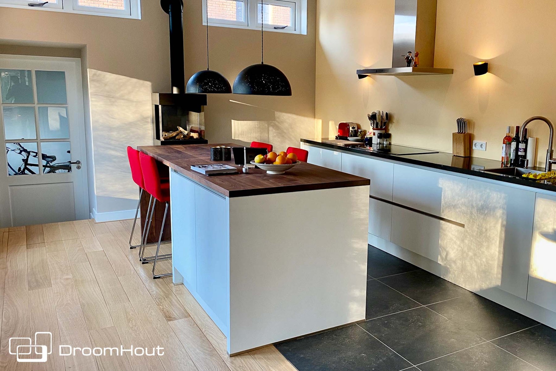 Walnut kitchen top