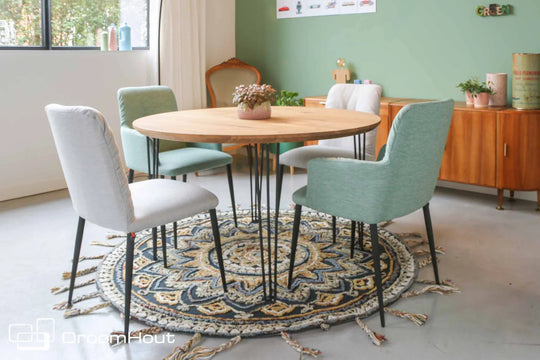 Ontdek de voordelen van ronde houten eettafels