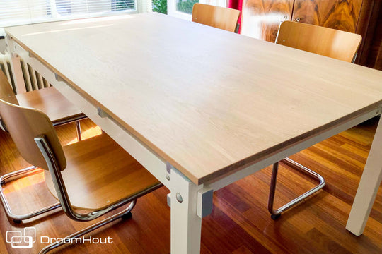 DroomHout op maat - creëer je eigen unieke tafel