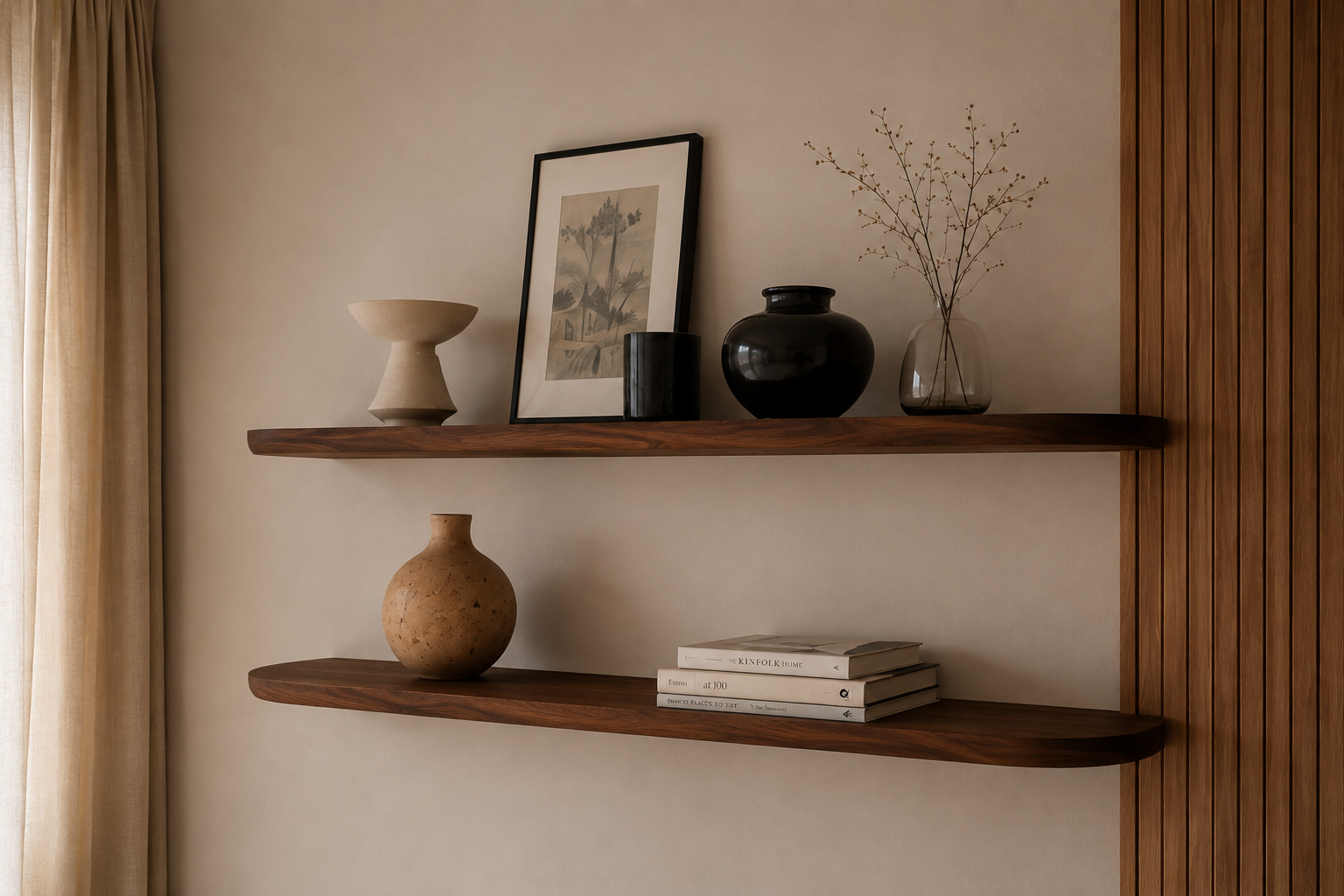 Wandplanken van massief hout - by DroomHout