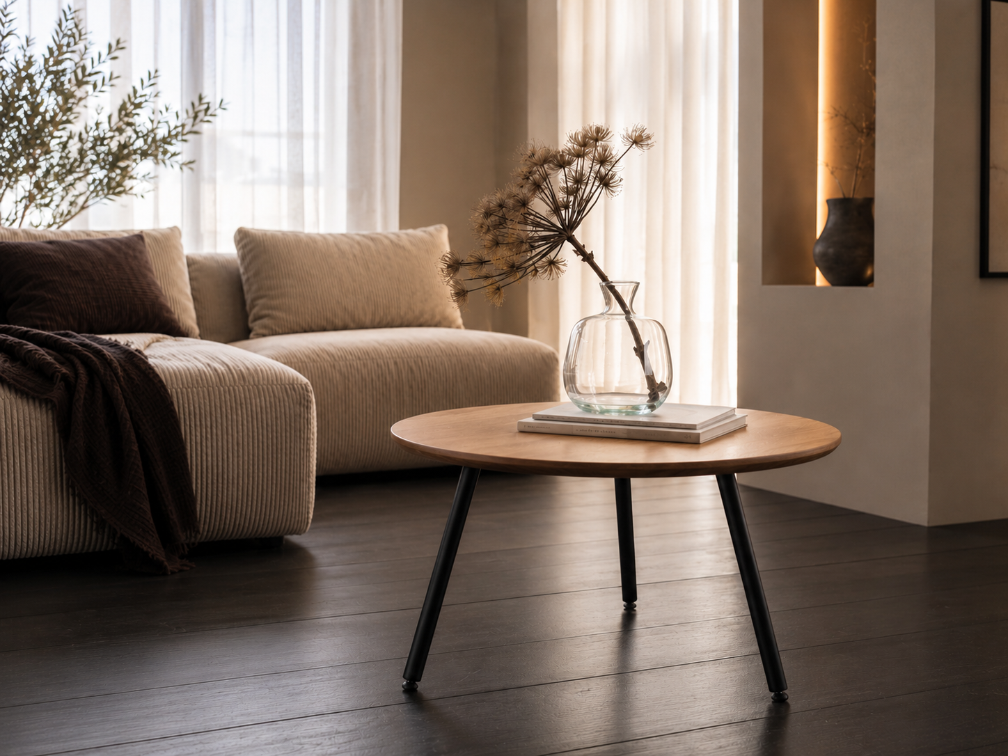 Luxe salontafels van massief hout - by DroomHout