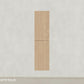 Houten badkamerkast Palm en Wave