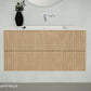 Houten badkamermeubel Wave