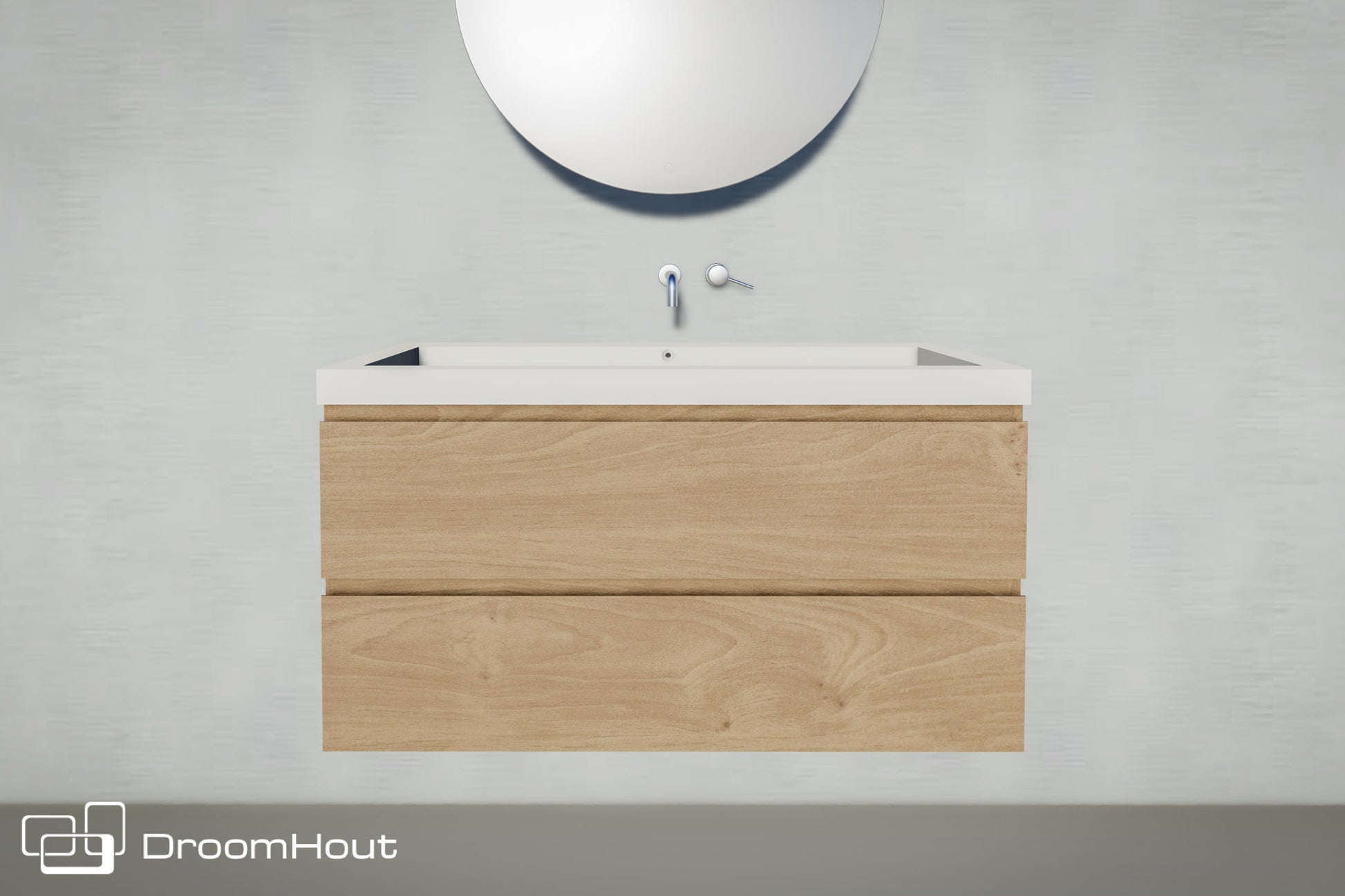 Houten badkamermeubel Wellness