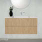 Houten badkamermeubel Wave